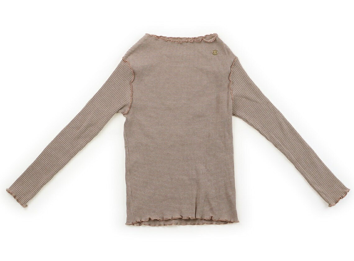 　ブランド 　apres les cours(アプレレクール) 　カテゴリー 　Tシャツ・カットソー 　サイズ 　120サイズ 　色 　ブラウン系 　状態 　★★（返品不可） 　記名 　なし 　ジャンル 　Girl 両袖に黄色いシミが見受けられます。普段使いにいかがでしょうか。 ＊【状態】【サイズ】に関しての詳しい説明はこちら