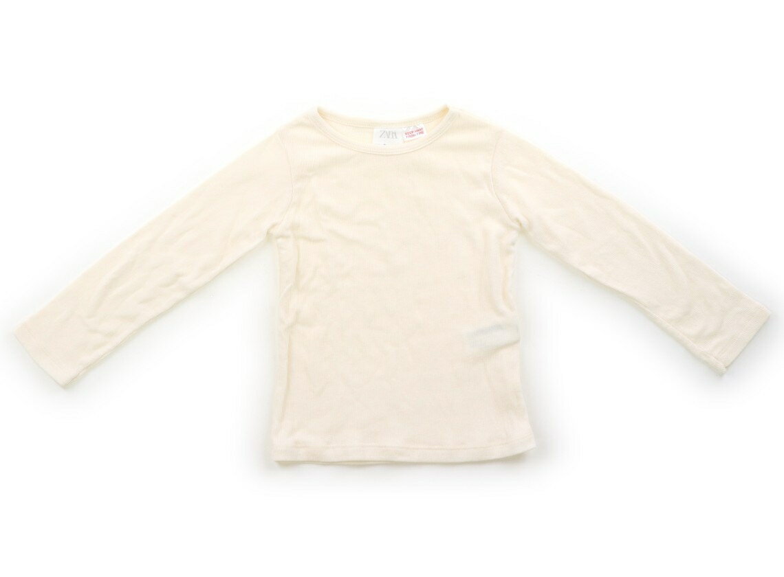 ザラ ZARA Tシャツ・カットソー 90 女の子 オフ白 子供服 ベビー服 キッズ アウトレット ユーズド 【中古】キッズ・ベビー・マタニティ