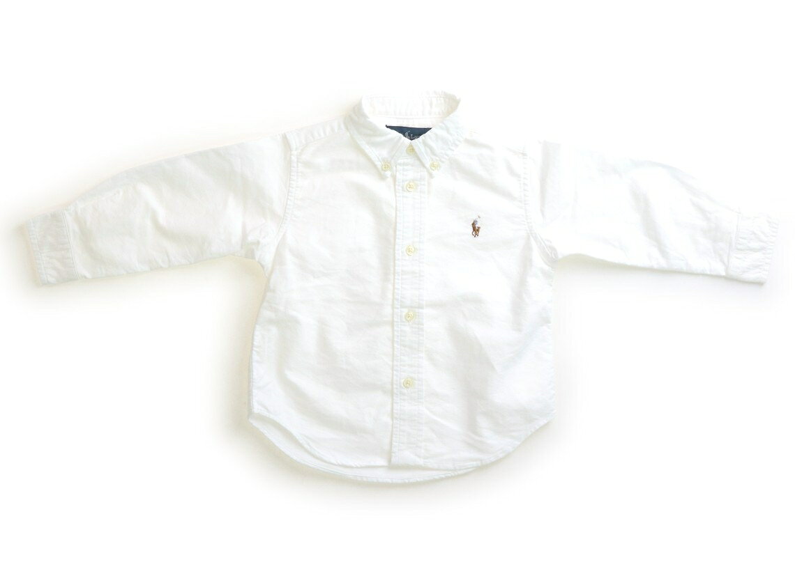 ラルフローレン Ralph Lauren シャツ・ブラウス 90 男の子 白 子供服 ベビー服 キッズ アウトレット ユーズド 【中古】キッズ・ベビー・マタニティ