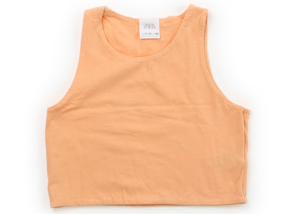 ZARA Tank Top/Camisole, Size 150, Girls, Orange, Children's Clothing, Baby Clothes, Kids, Outlet, Used [Pre-owned] Kids, Baby, Maternity