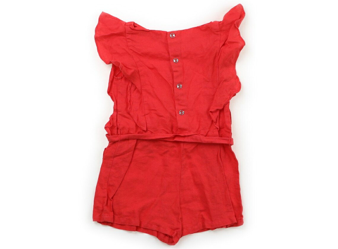 ザラ ZARA コンビネゾン 110 女の子 レッド 子供服 ベビー服 キッズ アウトレット ...