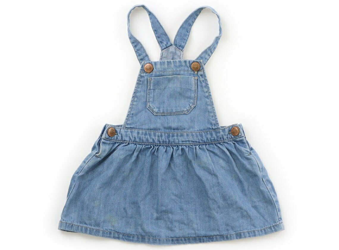 ザラ ZARA ジャンパースカート 80 女の子 水色 子供服 ベビー服 キッズ アウトレッ...