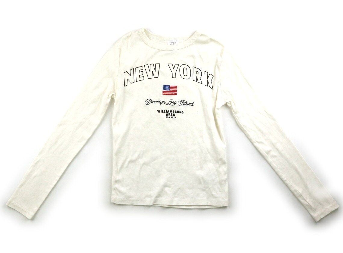　ブランド 　ZARA(ザラ) 　カテゴリー 　Tシャツ・カットソー 　サイズ 　150サイズ 　色 　生成り 　状態 　★★★ 　記名 　なし 　ジャンル 　Boy 腹部にシールの様な汚れあり。まだまだ普段着として活躍してくれそうです。 ＊【状態】【サイズ】に関しての詳しい説明はこちら