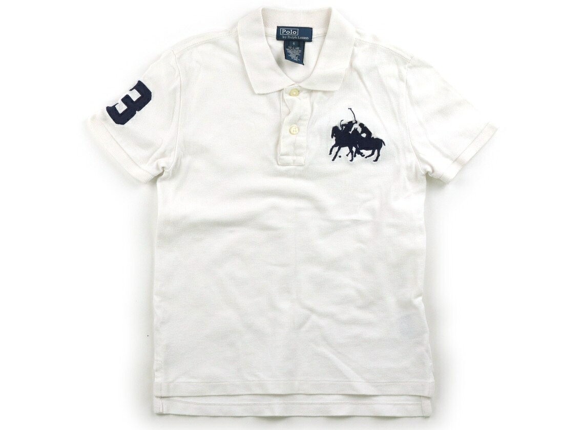 　ブランド 　POLO RALPH LAUREN(ポロラルフローレン) 　カテゴリー 　ポロシャツ 　サイズ 　120サイズ 　色 　オフ・ネイビー刺繍 　状態 　★★（返品不可） 　記名 　なし 　ジャンル 　Boy 実際のサイズ表記は6です。全体に洗いざらし感がありますが、普段使いにいかがでしょうか。 ＊【状態】【サイズ】に関しての詳しい説明はこちら