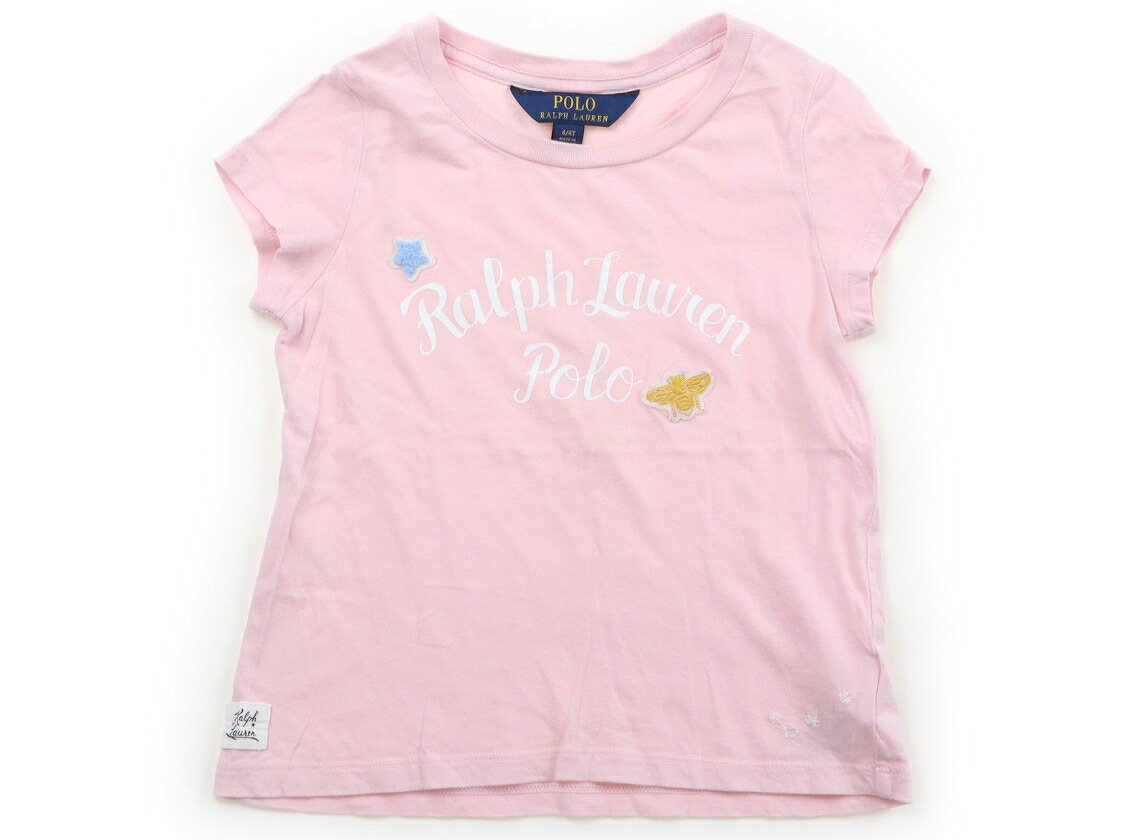 ポロラルフローレン POLO RALPH LAUREN Tシャツ・カットソー 110 女の子 ピンク 子供服 ベビー服 キッズ アウトレット ユーズド 【中古】キッズ・ベビー・マタニティ