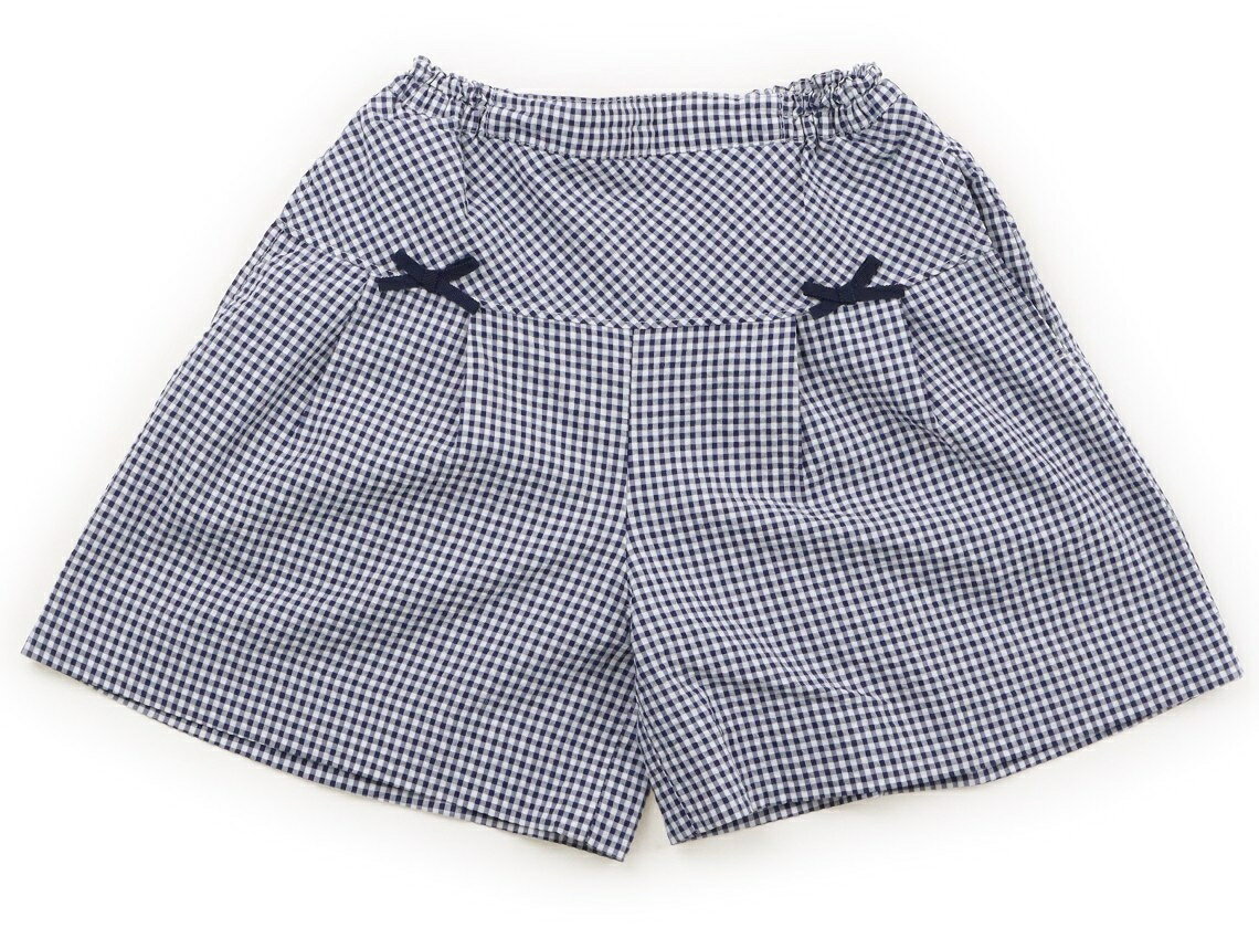 ペアレンツドリーム Parents Dream キュロット 120 女の子 ネイビーチェック 子供服 ベビー服 キッズ アウトレット ユーズド 【中古】キッズ・ベビー・マタニティ