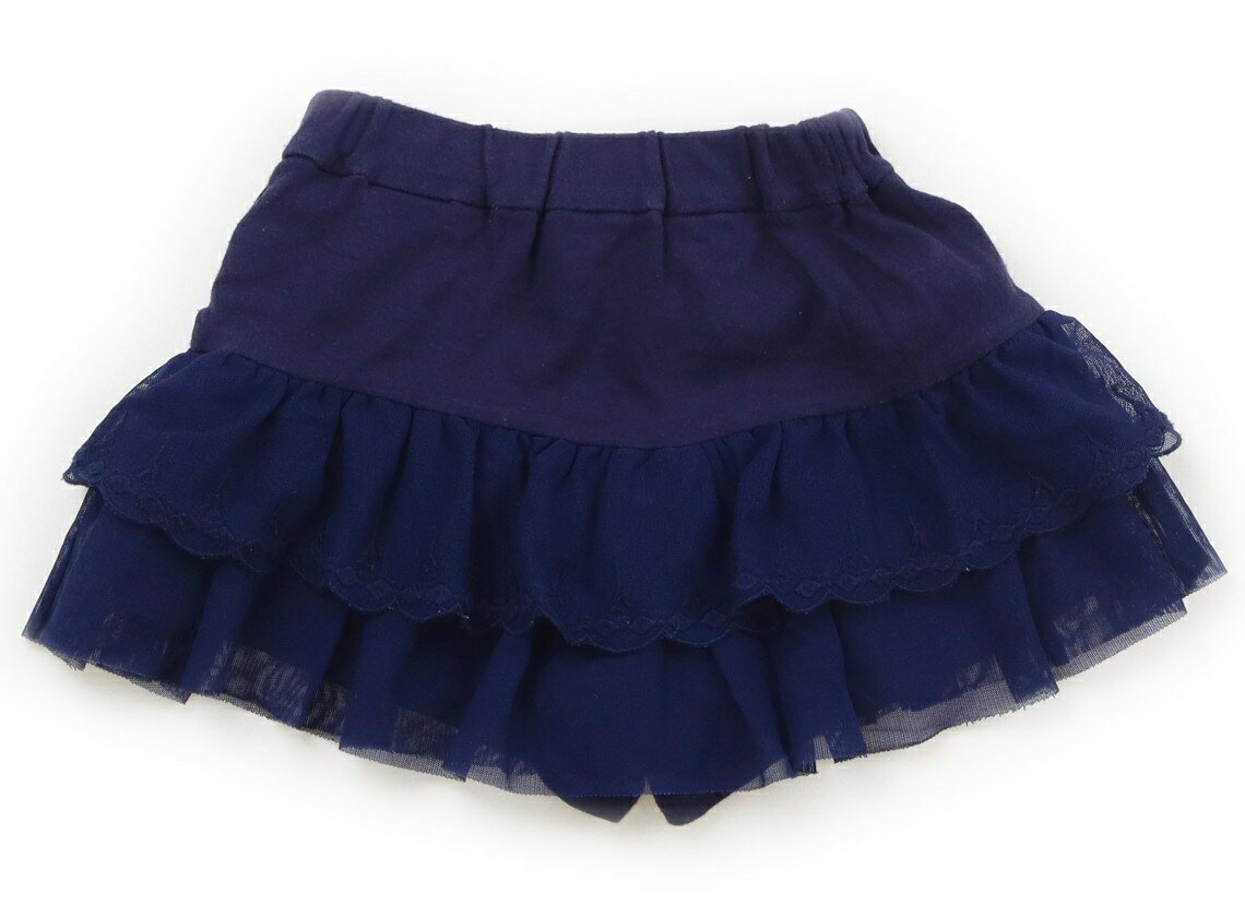 べべ BeBe キュロット 90 女の子 紺 子供服 ベビー服 キッズ アウトレット ユーズ...