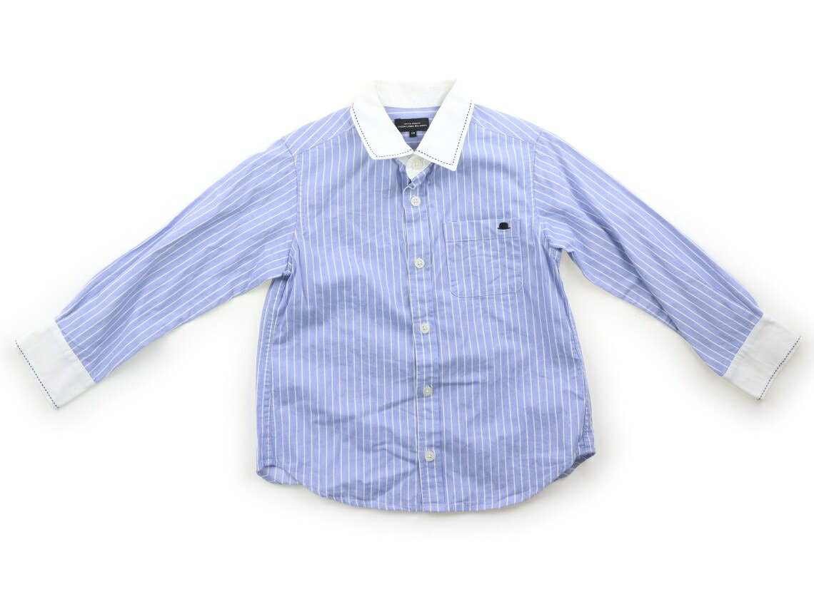 ユナイテッドアローズ UNITED ARROWS シャツ・ブラウス 120 男の子 水色、白 子供服 ベビー服 キッズ アウトレット ユーズド 【中古】キッズ・ベビー・マタニティ