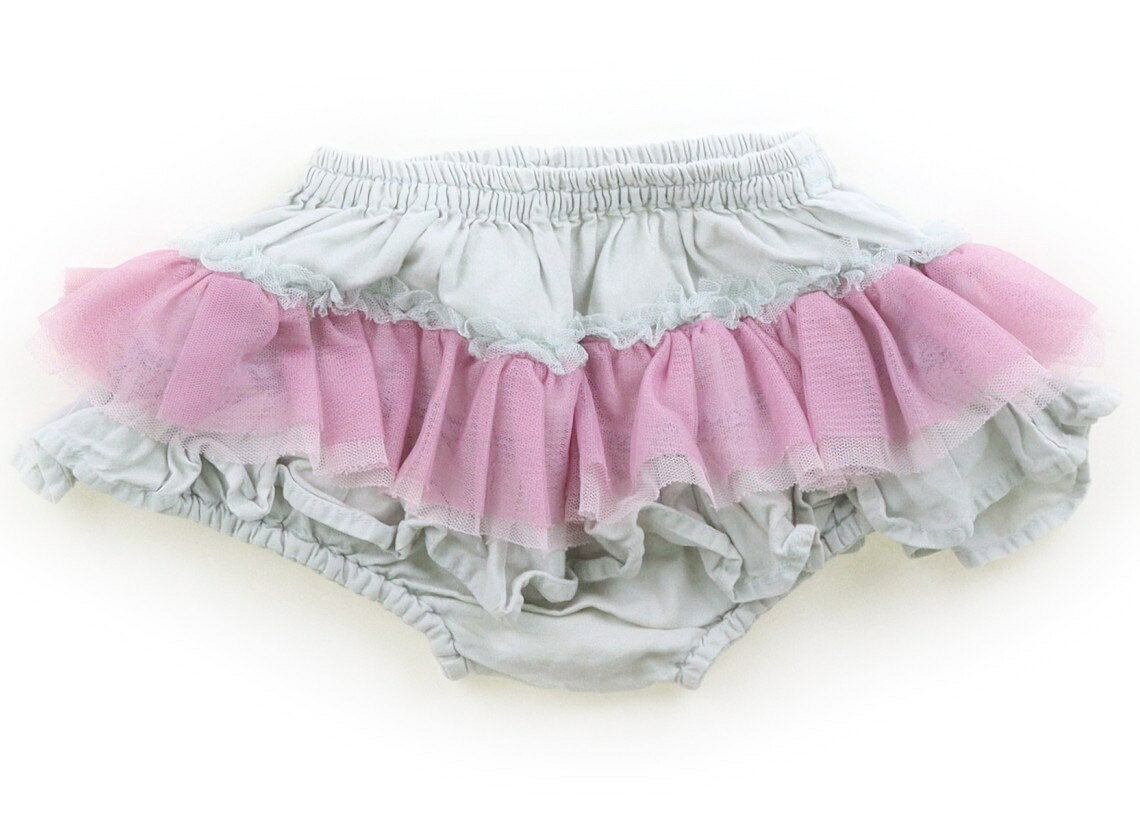 パンパンチュチュ panpantutu ブルマ・ダイパーカバー 80 女の子 グレー　カメリア...