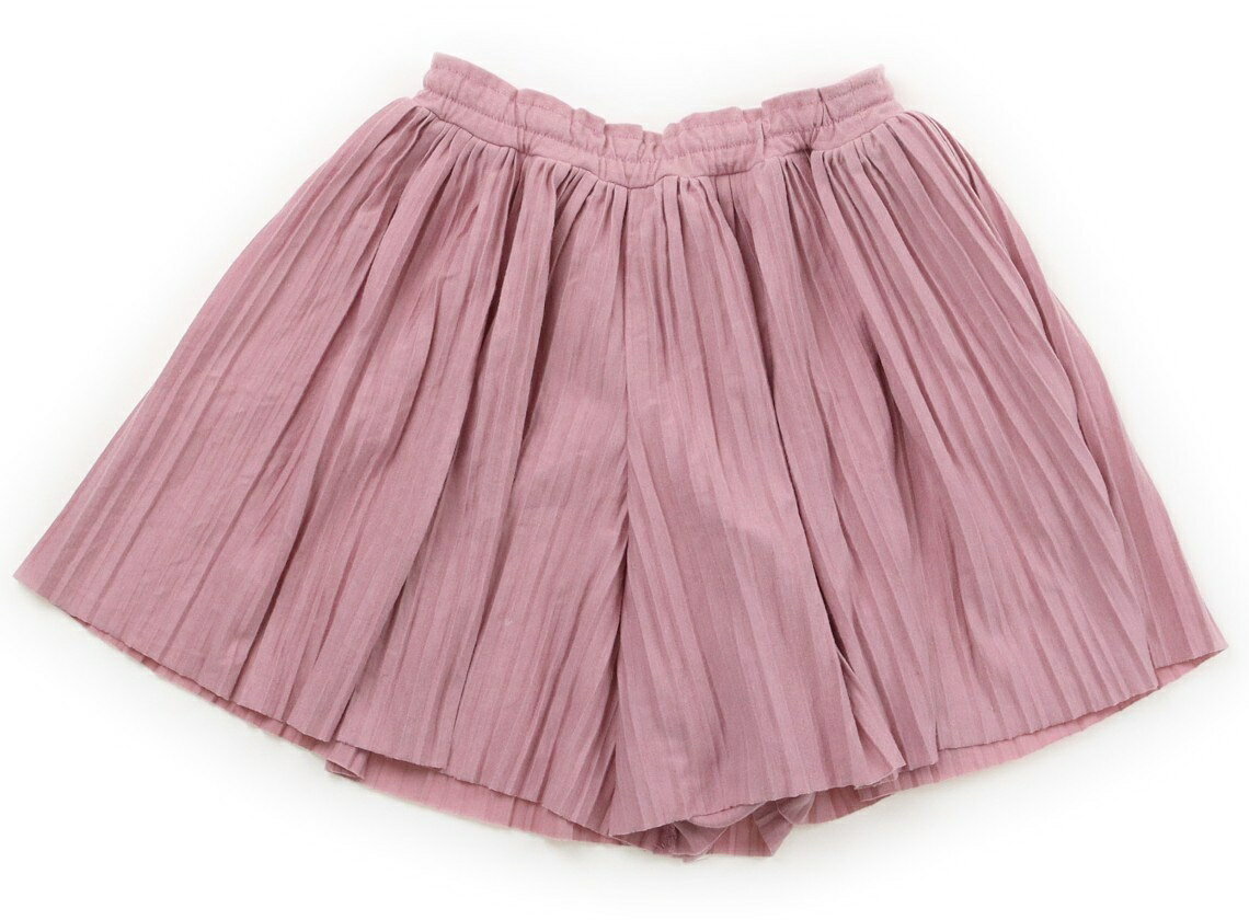 むーのんのん moononnon キュロット 100 女の子 ダスティピンク・プリーツ 子供服 ベビー服 キッズ アウトレット ユーズド 【中古】キッズ・ベビー・マタニティ