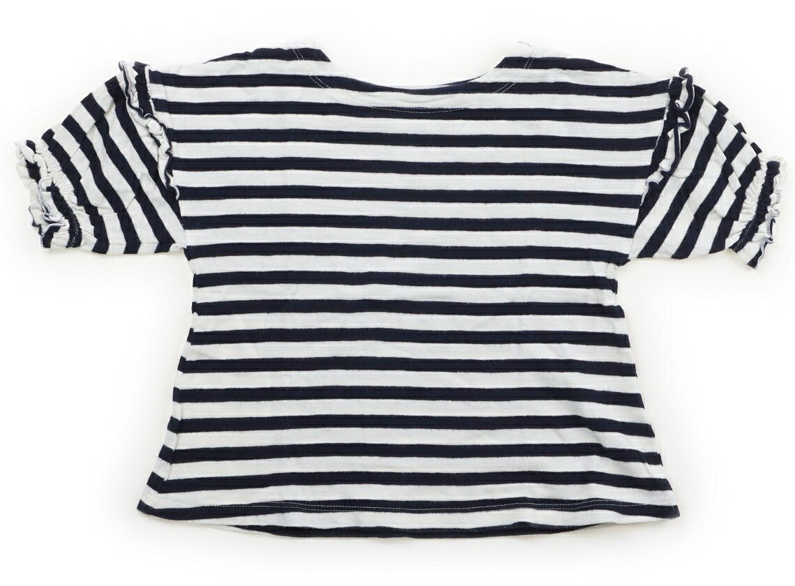 　ブランド 　Ocean & Ground(オーシャンアンドグラウンド) 　カテゴリー 　Tシャツ・カットソー 　サイズ 　110サイズ 　色 　ネイビー・アイボリー 　状態 　★★★ 　記名 　あり（タグ） 　ジャンル 　Girl 袖口にゴムが入ってます。毛羽立ち・使用感あり。目立つ汚れはありません。 ＊【状態】【サイズ】に関しての詳しい説明はこちら