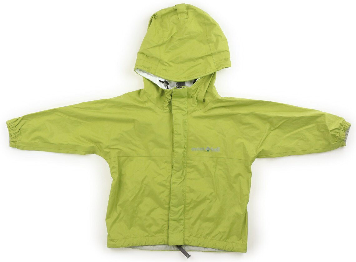 モンベル mont-bell レインコート・レインハット 90 男の子 グリーン 子供服 ベビー服 キッズ アウトレット ユーズド 【中古】キッズ・ベビー・マタニティ