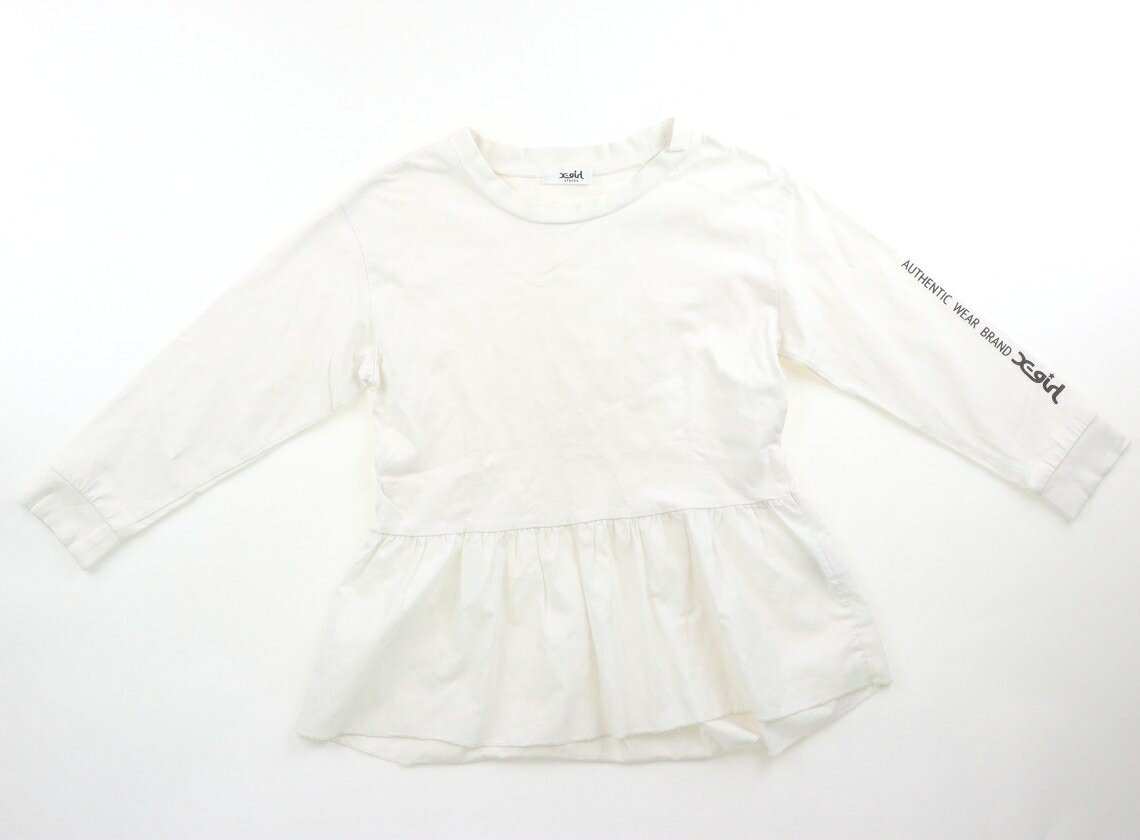 Xガール X-Girl チュニック 130 女の子 生成り 子供服 ベビー服 キッズ アウトレット ユーズド キッズ・ベビー・マタニティ