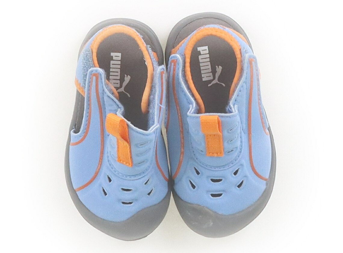 プーマ PUMA サンダル 靴12cm〜 男の子 グレー・水色・オレンジ 子供服 ベビー服 ...