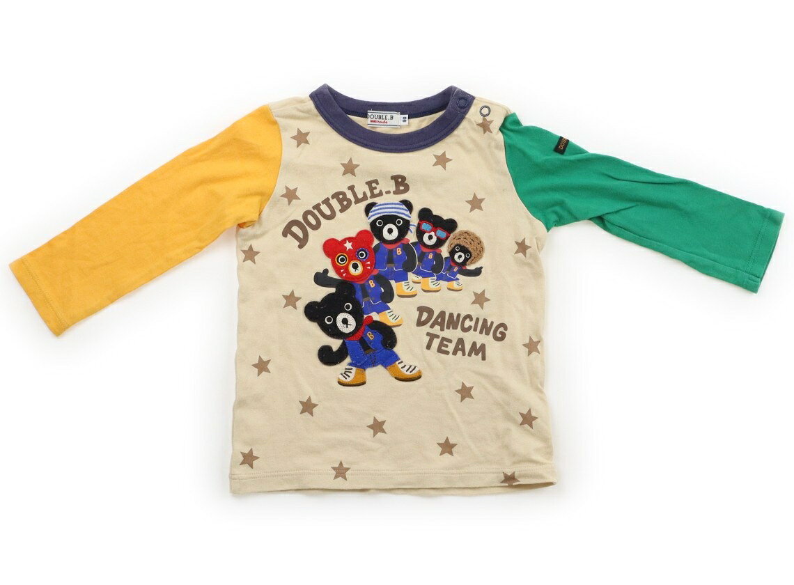 DOUBLE B クマ刺繍 Tシャツ 140 新品未使用　41800円 楽天市場】くま（ブランドダブルビー）（トップス｜キッズファッション