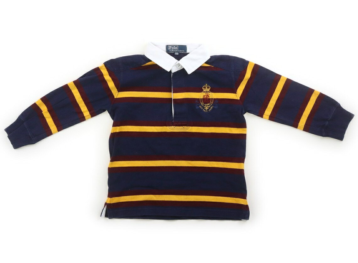 ポロラルフローレン POLO RALPH LAUREN Tシャツ・カットソー 100 男の子 ネイビー・バーガンディ・山吹色 子供服 ベビー服 キッズ アウトレット ユーズド 【中古】キッズ・ベビー・マタニティ