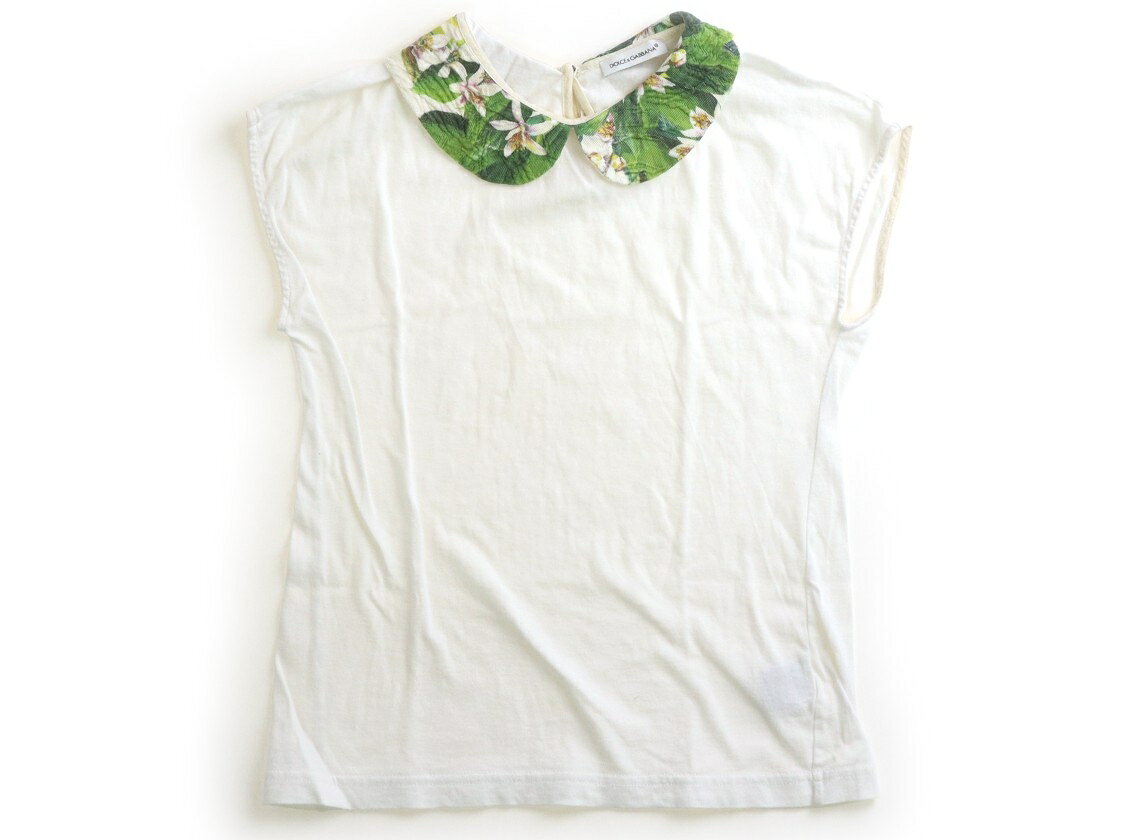 ドルチェ＆ガッバーナ D&G Tシャツ・カットソー 120 女の子 白、花柄他 子供服 ベビー服 キ ...