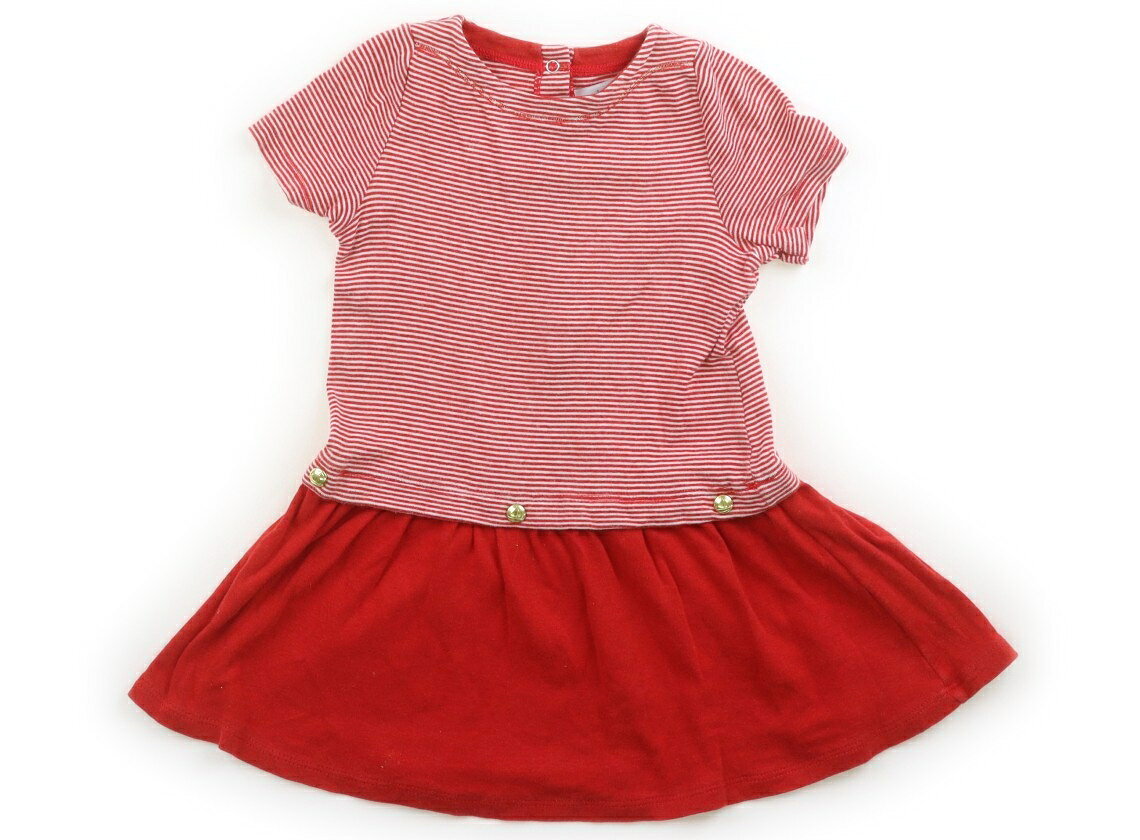 　ブランド 　PETIT BATEAU(プチバトー) 　カテゴリー 　ワンピース 　サイズ 　80サイズ 　色 　赤、白 　状態 　★★★ 　記名 　なし 　ジャンル 　Girl 実際のサイズ表記は86cm。カットソー生地。後ろボタンあきです。全体に毛羽立ち、型崩れがあります。たくさん必要なベビーサイズ、洗い替え用にいかがでしょうか？ ＊【状態】【サイズ】に関しての詳しい説明はこちら
