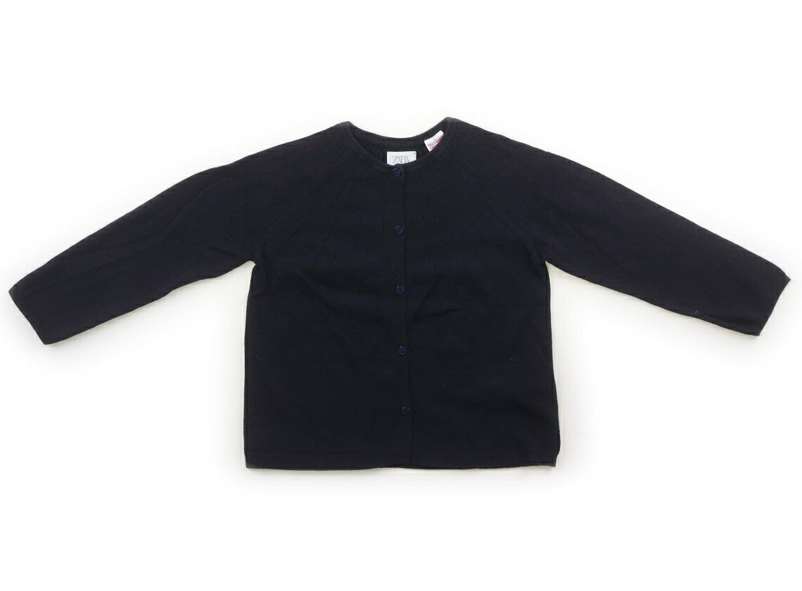 ザラ ZARA カーディガン 95 女の子 ネイビー 子供服 ベビー服 キッズ アウトレット...