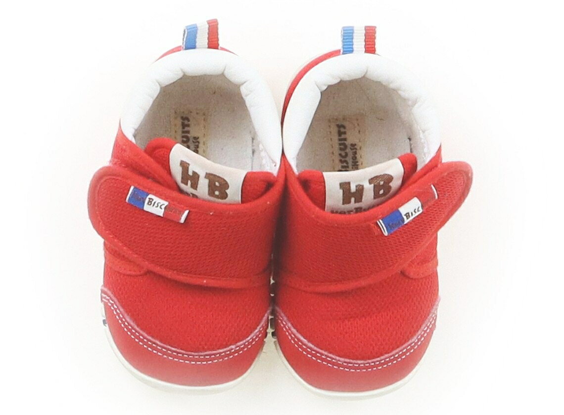 ホットビスケッツ Hot Biscuits スニーカー 靴12cm〜 男の子 レッド 子供服 ベビー服 キッズ アウトレット ユーズド 【中古】キッズ・ベビー・マタニティ