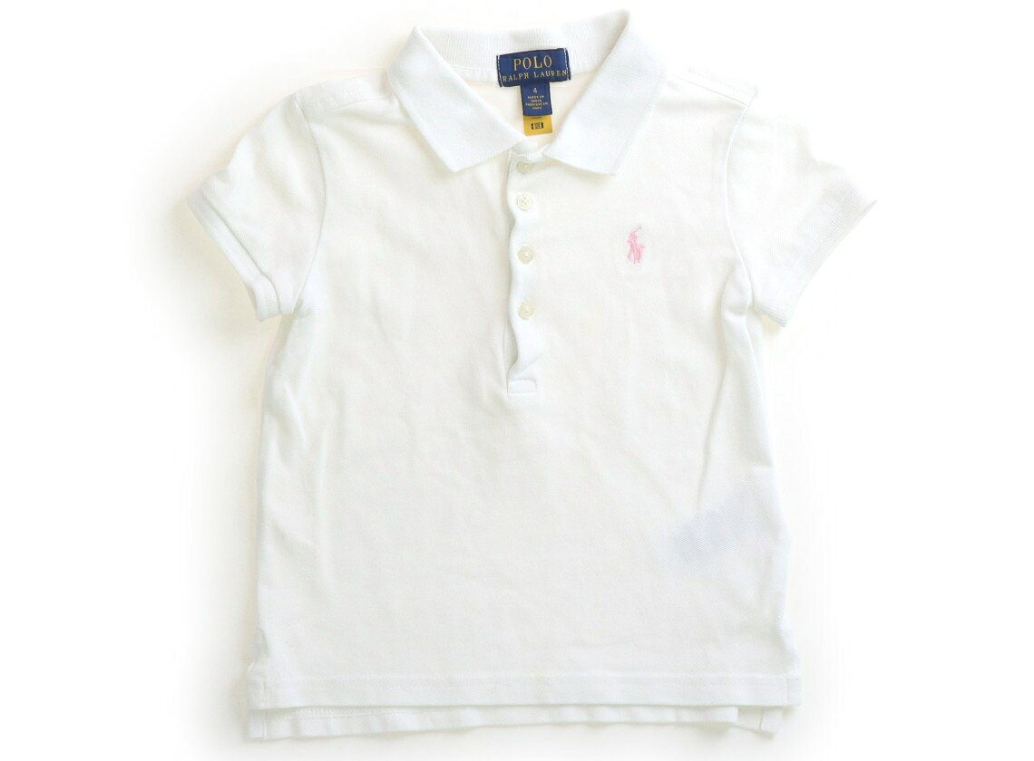 ポロラルフローレン POLO RALPH LAUREN ポロシャツ 110 女の子 ホワイト 子供服 ベビー服 キッズ アウトレット ユーズド 【中古】キッズ・ベビー・マタニティ