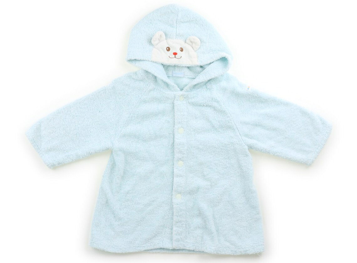 ミキハウス miki HOUSE 水着・バスローブ 80 男の子 ライトブルー、白クマ 子供服 ベビー服 キッズ アウトレット ユーズド 【中古】キッズ・ベビー・マタニティ
