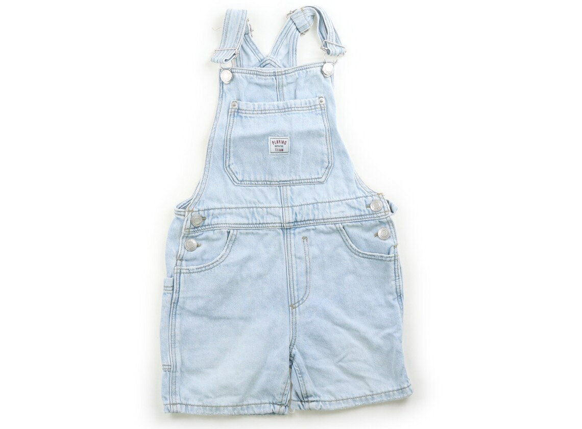 ザラ ZARA オーバーオール 100 女の子 ライトブルー 子供服 ベビー服 キッズ アウ...