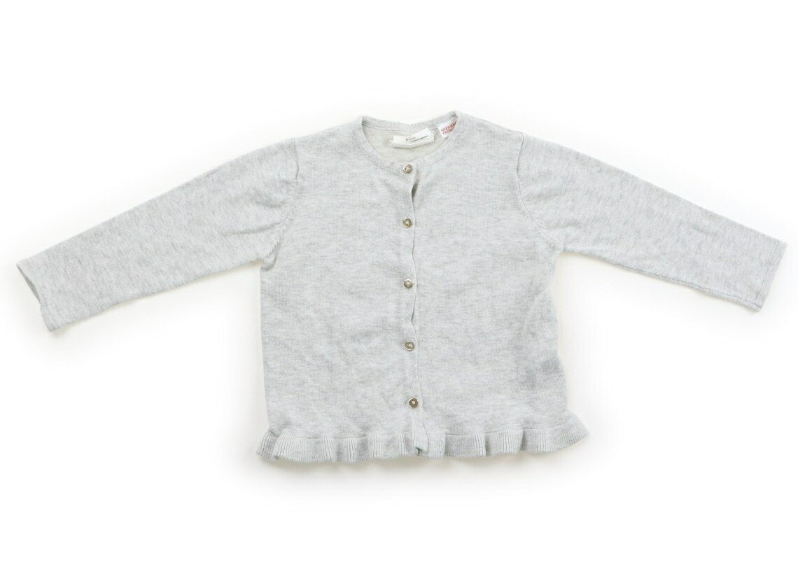 ザラ ZARA カーディガン 90 女の子 ライトグレー 子供服 ベビー服 キッズ アウトレ...