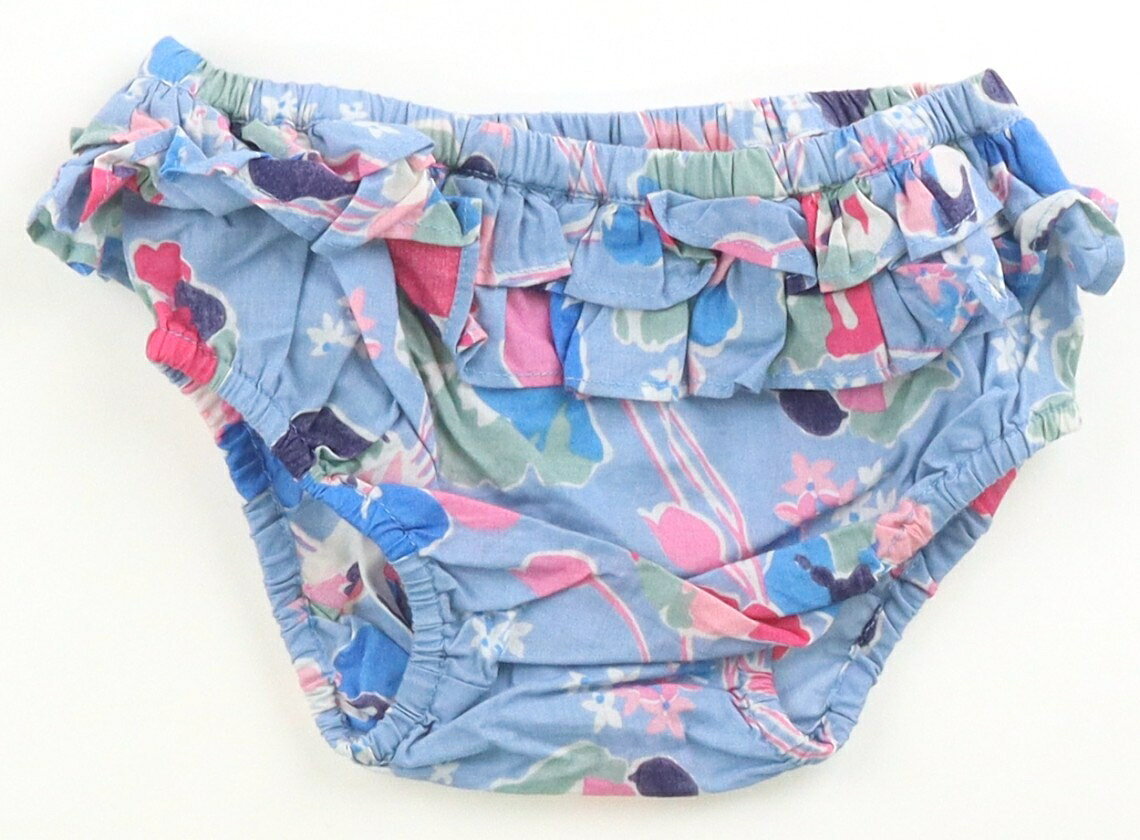 キャスキッドソン Cath Kidston ブルマ・ダイパーカバー 70 女の子 水色、花柄 子供服 ベビー服 キッズ アウトレット ユーズド 【中古】キッズ・ベビー・マタニティ
