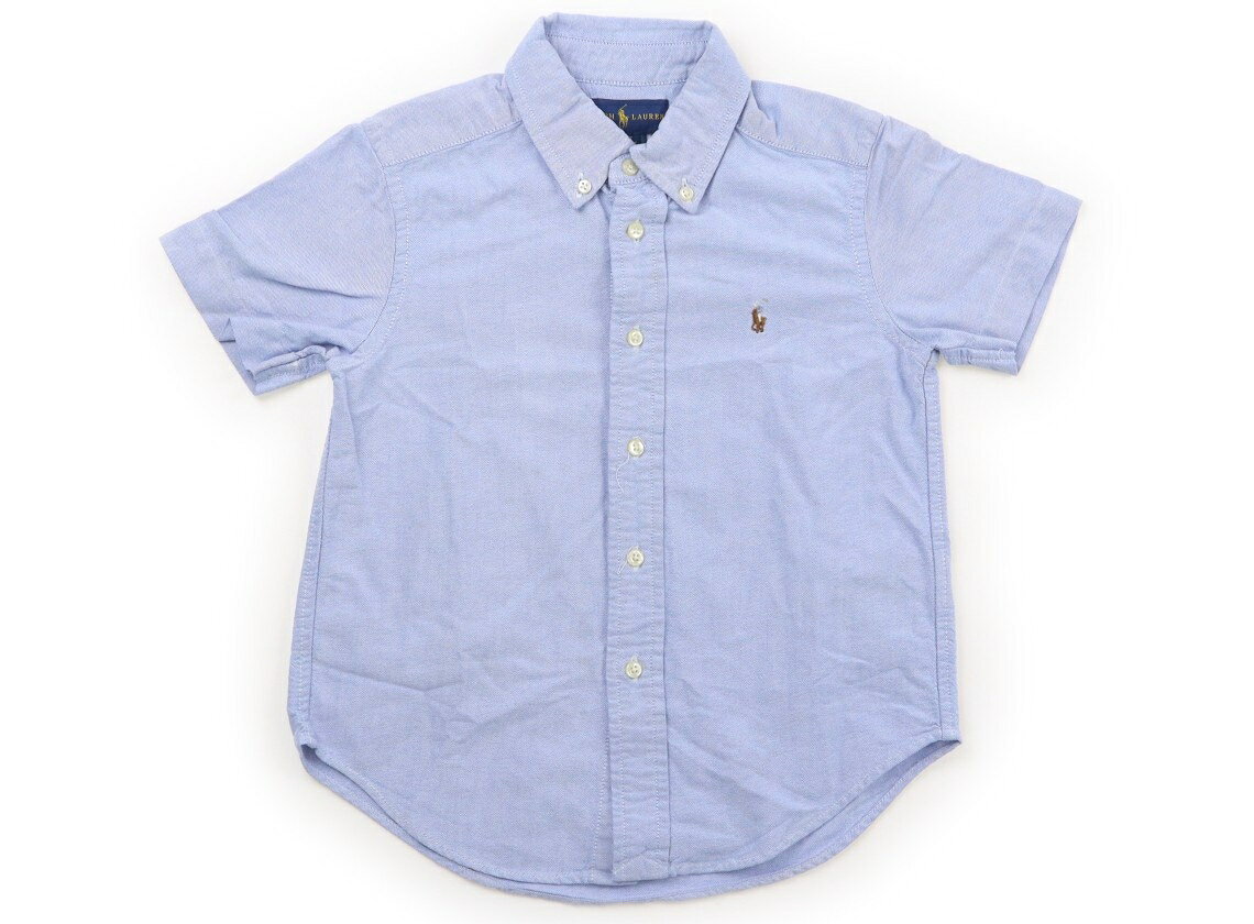 ポロラルフローレン POLO RALPH LAUREN シャツ・ブラウス 110 男の子 サックス 子供服 ベビー服 キッズ アウトレット ユーズド 【中古】キッズ・ベビー・マタニティ