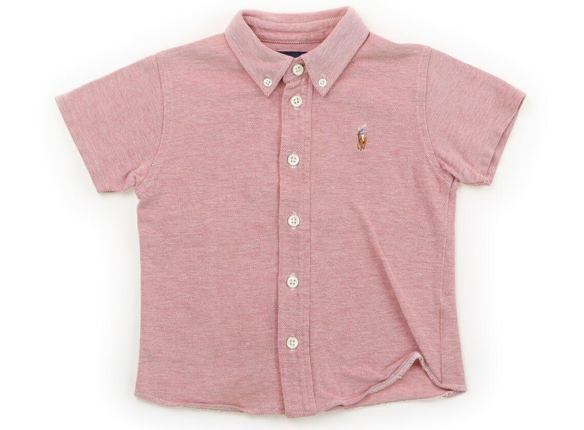 　ブランド 　Ralph Lauren(ラルフローレン) 　カテゴリー 　ポロシャツ 　サイズ 　90サイズ 　色 　うすい赤 　状態 　★★★★ 　記名 　なし 　ジャンル 　Boy 裾に反り返り跡あり。全体に洗いざらし感はありますが、目立った汚れのない良品です。 ＊【状態】【サイズ】に関しての詳しい説明はこちら