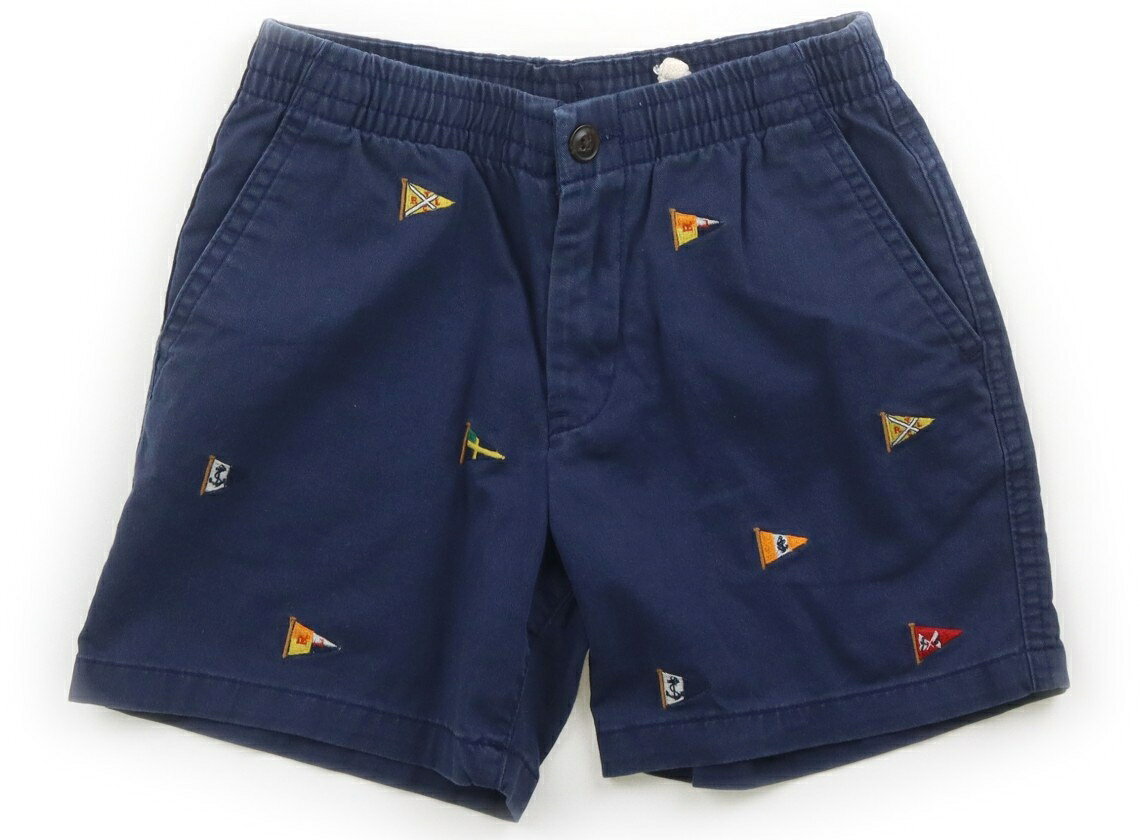 ポロラルフローレン POLO RALPH LAUREN ショートパンツ 130 男の子 紺 子供服 ベビー服 キッズ アウトレット ユーズド 【中古】キッズ・ベビー・マタニティ