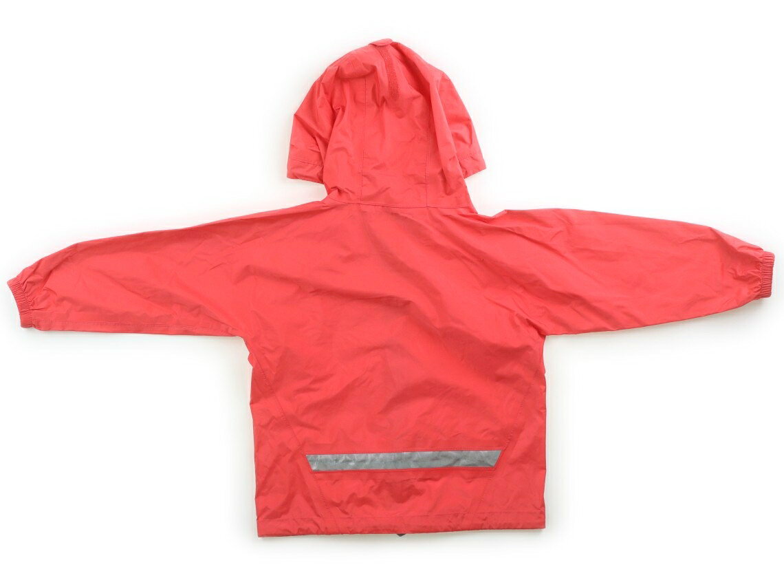 モンベル mont-bell レインコート・レインハット 100 女の子 朱色 子供服 ベビー服 キッズ アウトレット ユーズド 【中古】キッズ・ベビー・マタニティ