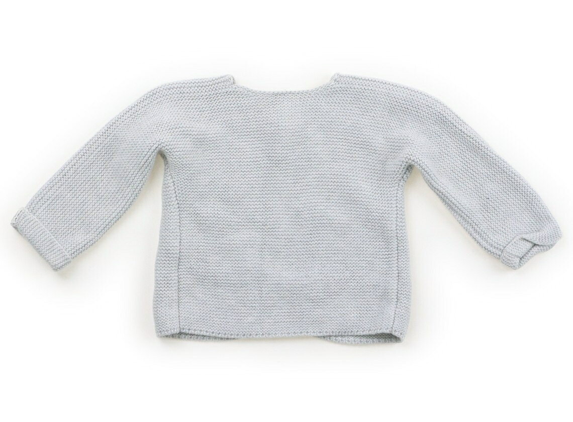 プチバトー PETIT BATEAU カーディガン 80 女の子 ライトグレー 子供服 ベビー服 ...