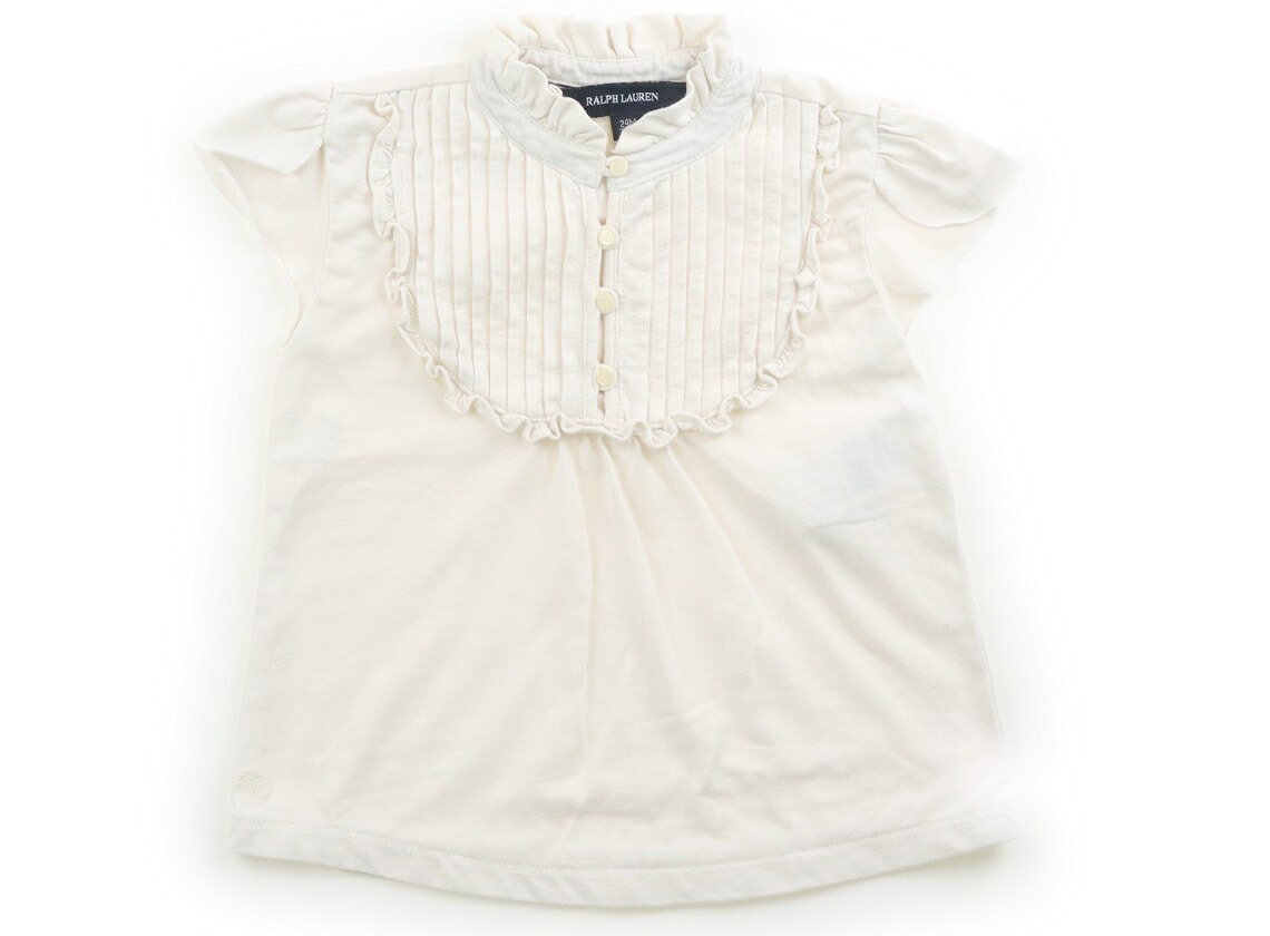 　ブランド 　Ralph Lauren(ラルフローレン) 　カテゴリー 　Tシャツ・カットソー 　サイズ 　90サイズ 　色 　オフホワイト 　状態 　★★★ 　記名 　なし 　ジャンル 　Girl 首周りに毛玉感あり。全体に洗いざらし感はありますが、まだまだ普段着として活躍してくれそうです。 ＊【状態】【サイズ】に関しての詳しい説明はこちら