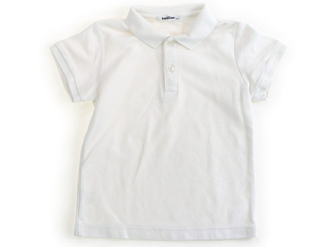 ファミリア familiar ポロシャツ 120 男の子 白 子供服 ベビー服 キッズ アウトレット ユーズド 【中古】キッズ・ベビー・マタニティ