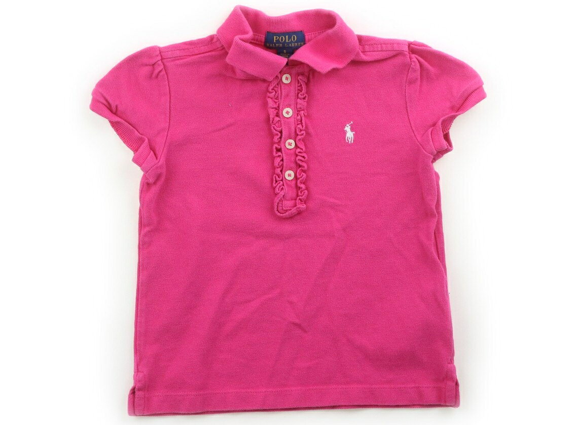 　ブランド 　POLO RALPH LAUREN(ポロラルフローレン) 　カテゴリー 　ポロシャツ 　サイズ 　110サイズ 　色 　ショッキングピンク、フリル 　状態 　★★（返品不可） 　記名 　なし 　ジャンル 　Girl 実際のサイズ表記は5/115。全体に色あせ・毛羽立ちによる白っぽさあり。使用感あります。 ＊【状態】【サイズ】に関しての詳しい説明はこちら