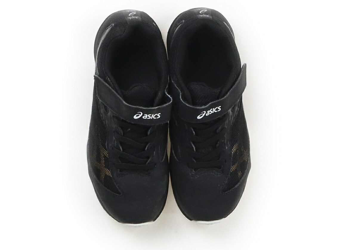 アシックス Asics スニーカー 靴20cm〜 男の子 黒 子供服 ベビー服 キッズ…