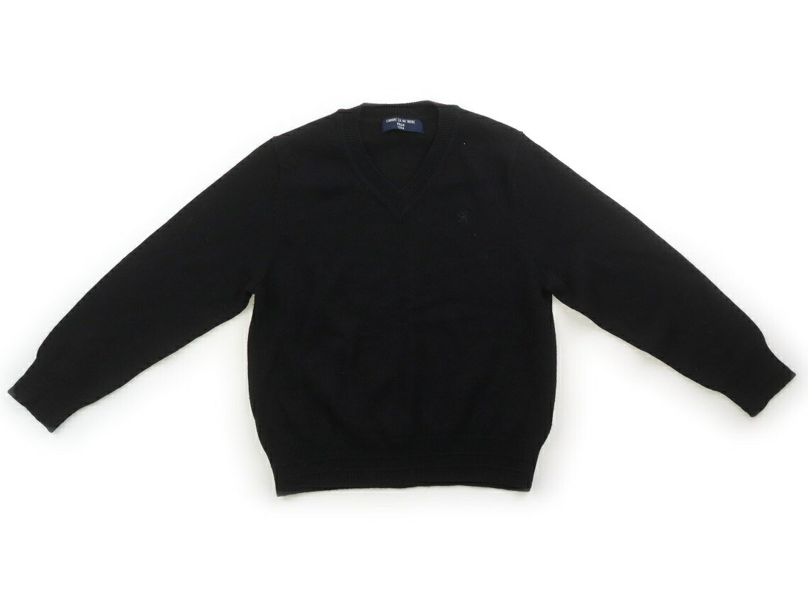 コムサデモード COMME CA DU MODE ニット・セーター 120 男の子 黒 子供服 ベビー服 キッズ アウトレット ユーズド 【中古】キッズ・ベビー・マタニティ