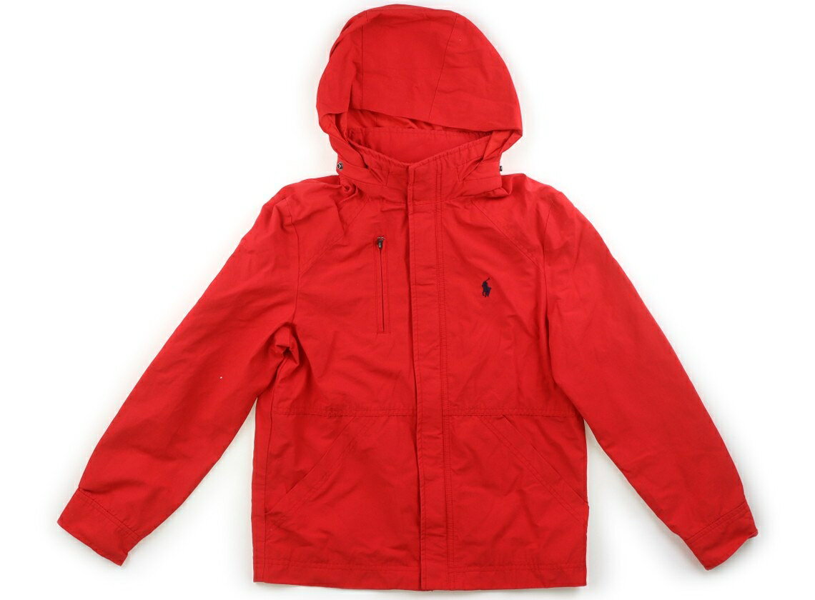 ポロラルフローレン POLO RALPH LAUREN コート・ジャンパー 140 男の子 レッド 子供服 ベビー服 キッズ アウトレット ユーズド 【中古】キッズ・ベビー・マタニティ