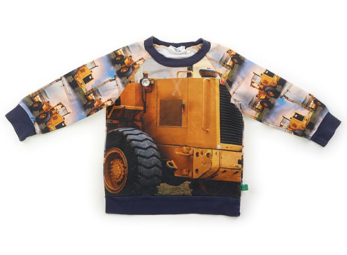 　ブランド 　Green Cotton(グリーンコットン) 　カテゴリー 　トレーナー・プルオーバー 　サイズ 　90サイズ 　色 　紺・働く車 　状態 　★★★ 　記名 　なし 　ジャンル 　Boy 全体に使用感はありますが、洗い替え用にいかがでしょうか。薄手のスエット地です。実際のサイズ表記は92cm。 ＊【状態】【サイズ】に関しての詳しい説明はこちら
