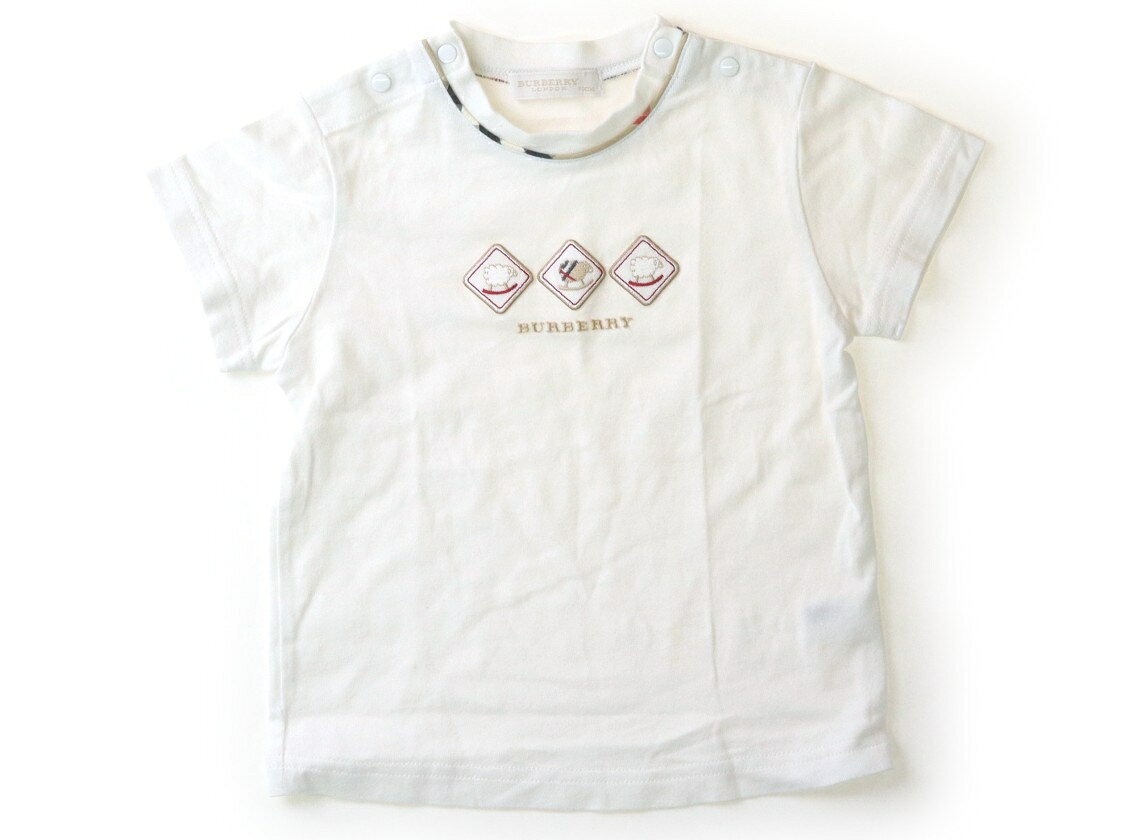 バーバリー BURBERRY Tシャツ・カットソー 90 女の子 ホワイト 子供服 ベビー服 キッズ アウトレット ユーズド 中 carryon-13643555 CarryOn パッケージ画像