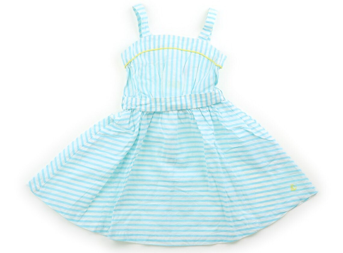 　ブランド 　PETIT BATEAU(プチバトー) 　カテゴリー 　ワンピース 　サイズ 　90サイズ 　色 　白、ブルー、黄色、ストライプ 　状態 　★★（返品不可） 　記名 　なし 　ジャンル 　Girl 実際のサイズ表記は94cm。後ろファスナー開き。ベルト付き。全体にシワ、お腹に小さなシミ、後ろファスナー下に薄いシミ汚れが見受けられます。 ＊【状態】【サイズ】に関しての詳しい説明はこちら