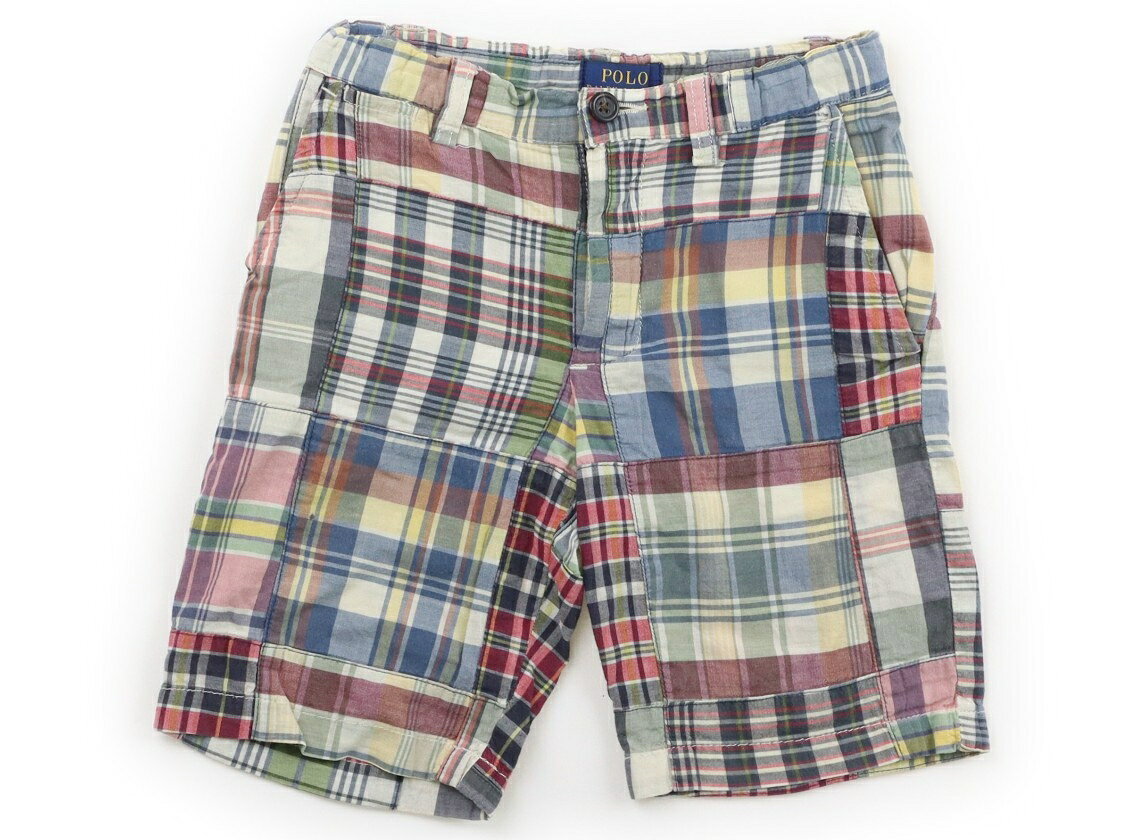 ポロラルフローレン POLO RALPH LAUREN ハーフパンツ 120 男の子 マルチカラーチェック 子供服 ベビー服 キッズ アウトレット ユーズド 【中古】キッズ・ベビー・マタニティ