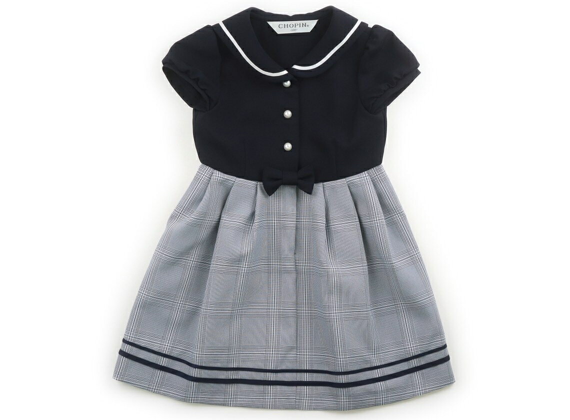 ショパン CHOPIN フォーマルウェア 100 女の子 ブラック・格子柄 子供服 ベビー服 キッズ アウトレット ユーズド 【中古】キッズ・ベビー・マタニティ