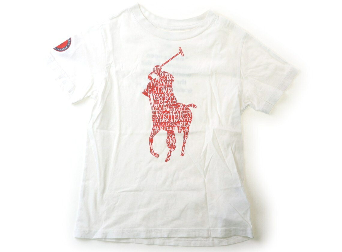 ポロラルフローレン POLO RALPH LAUREN Tシャツ・カットソー 120 男の子 ホワイト 子供服 ベビー服 キッズ アウトレット ユーズド 【中古】キッズ・ベビー・マタニティ