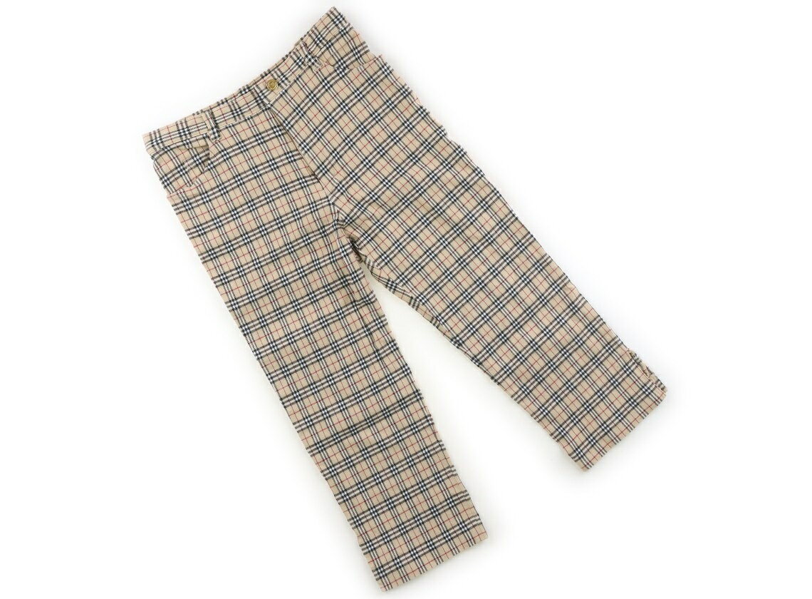 バーバリー BURBERRY パンツ 150 女の子 ベージュ・チェック 子供服 ベビー服 キッズ アウトレット ユーズド 【中古】キッズ・ベビー・マタニティ