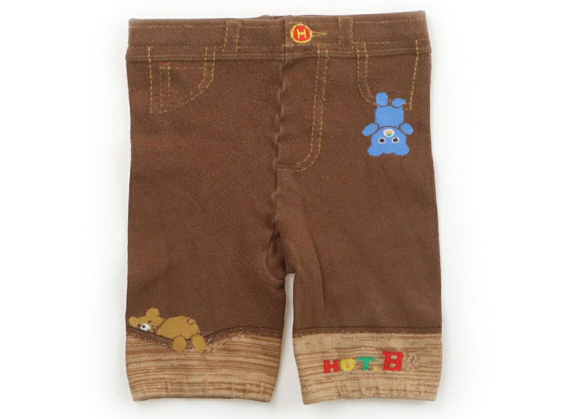 ホットビスケッツ Hot Biscuits レギンス 90 男の子 ブラウン・クマ 子供服 ベビー服 キッズ アウトレット ユーズド 【中古】キッズ・ベビー・マタニティ