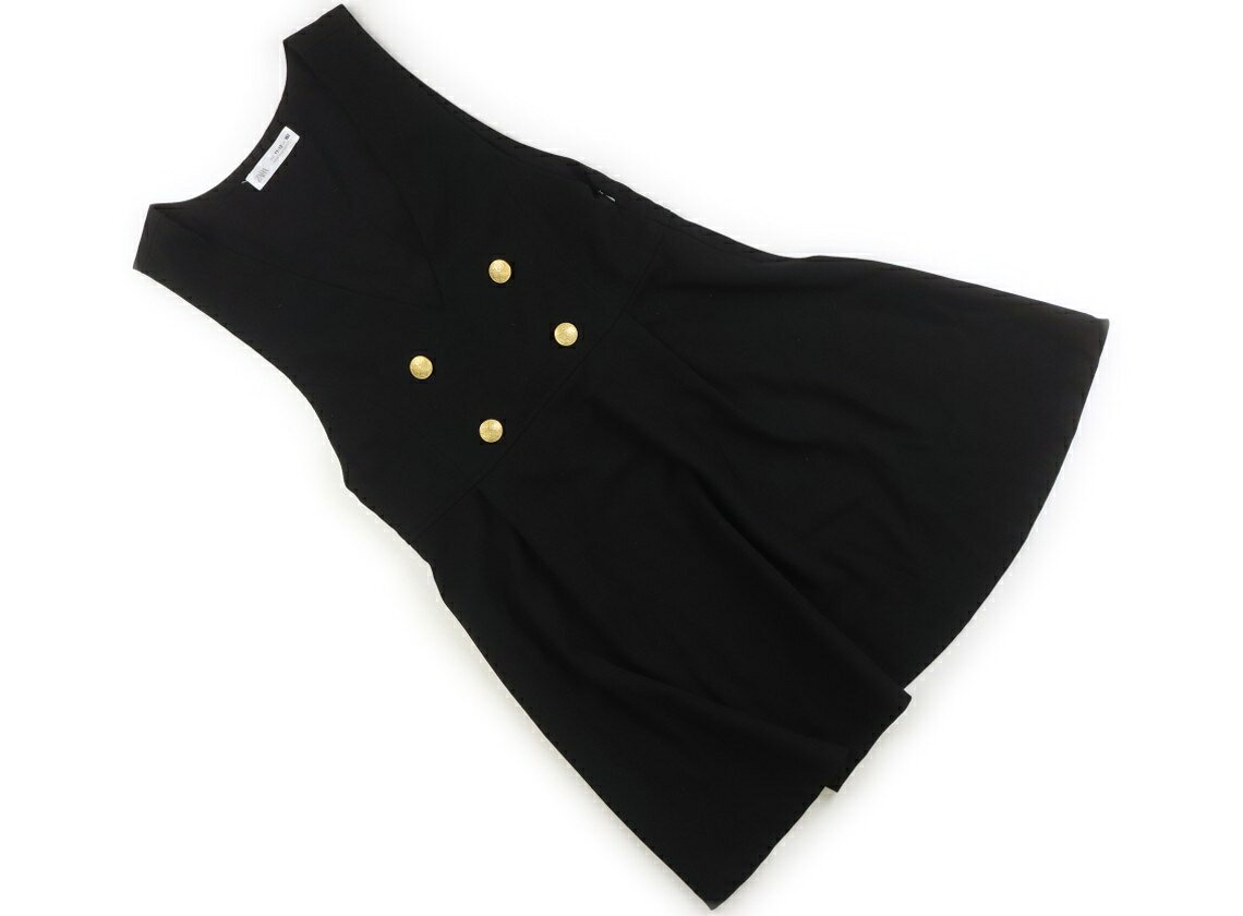 　ブランド 　ZARA(ザラ) 　カテゴリー 　ジャンパースカート 　サイズ 　150サイズ 　色 　黒 　状態 　★★★ 　記名 　なし 　ジャンル 　Girl 実際のサイズ表記は152cm。脇ファスナーあき。ポリエステル・レーヨン・ポリウレタン素材。目立つ汚れはありません。まだまだお使いいただけそうです。 ＊【状態】【サイズ】に関しての詳しい説明はこちら