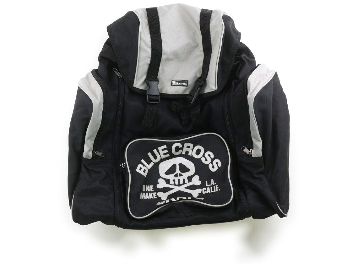 　ブランド 　BLUE CROSS(ブルークロス) 　カテゴリー 　リュックサック 　サイズ 　キッズ用品 　色 　黒、グレー 　状態 　★★★★ 　記名 　なし 　ジャンル 　Boy 約40.2×49.7×16cm。使用感はありますが、きれいな状態です。 ＊【状態】【サイズ】に関しての詳しい説明はこちら